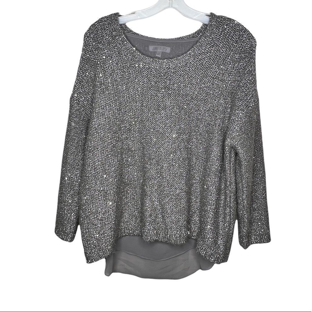 Jennifer Lopez Metallic‎ Sweater